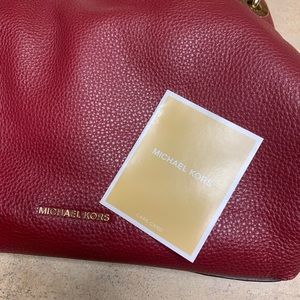 Beautiful maroon Michael Kors bag!